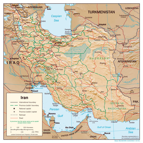 Large Scale Political Map Of Iran With All Roads Rail Vrogue Co