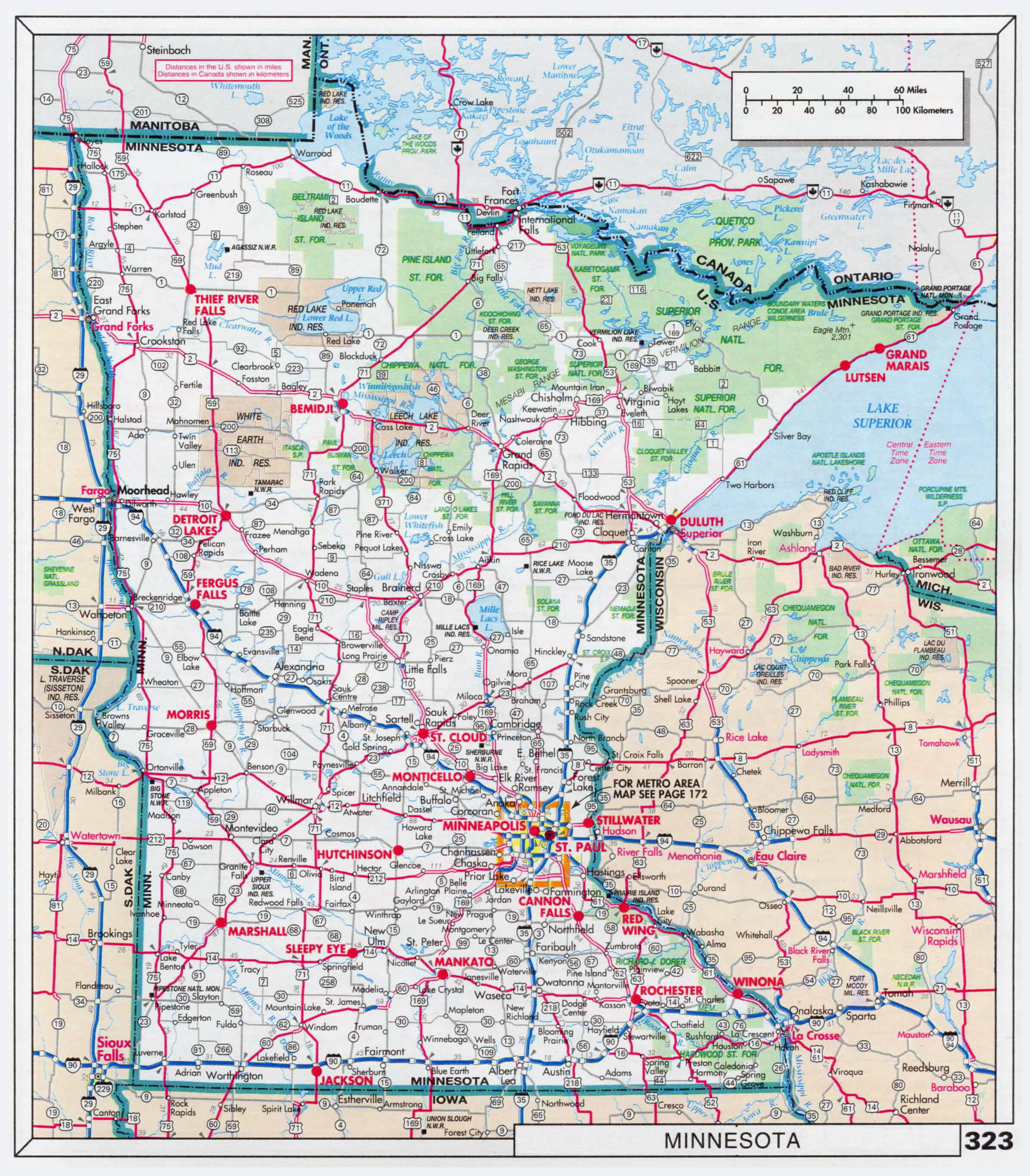 large-scale-roads-and-highways-map-of-minnesota-state-with-national