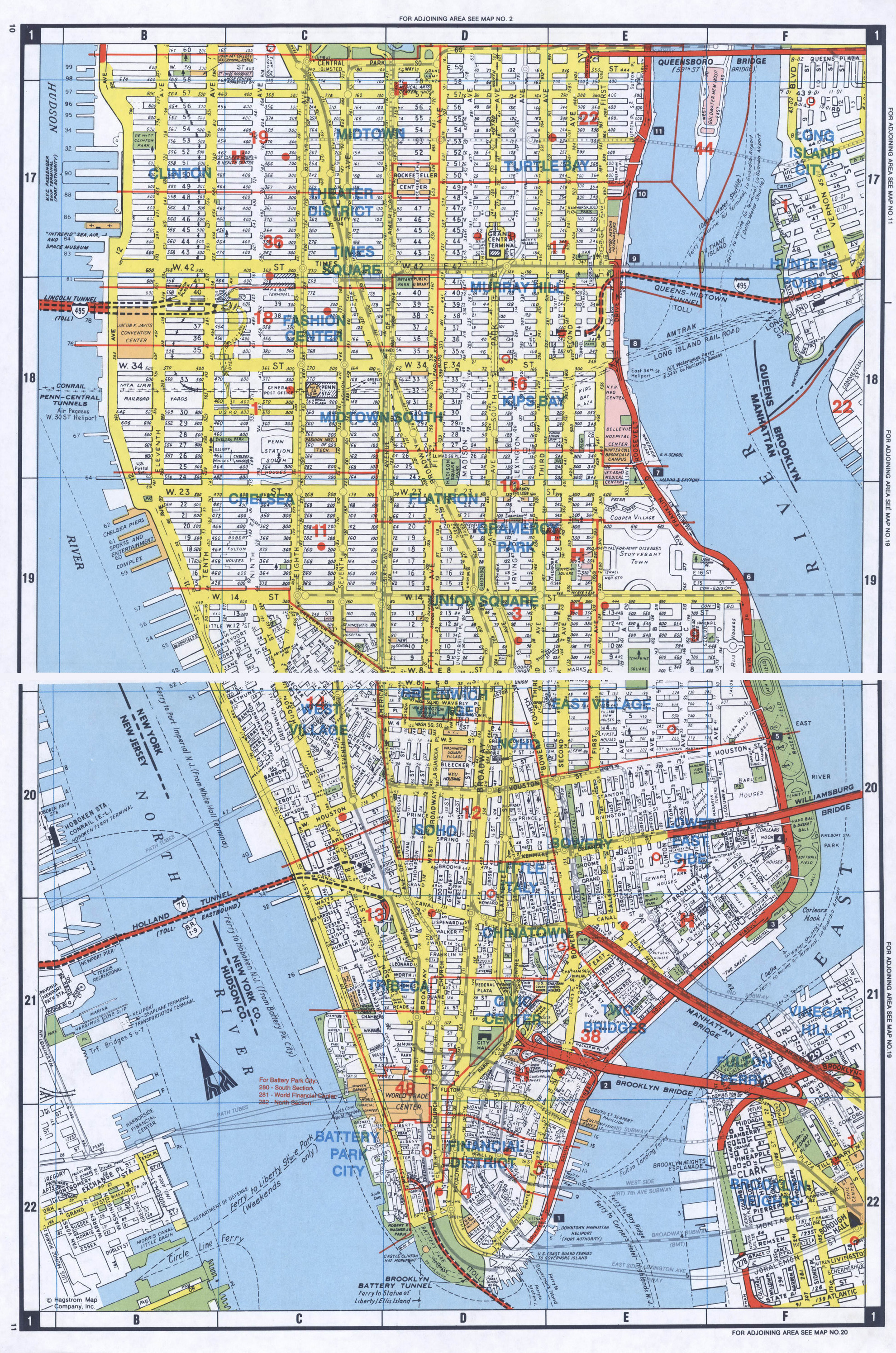Map Of Manhattan Nyc Map Manhattan Map Nyc Trip Gambaran