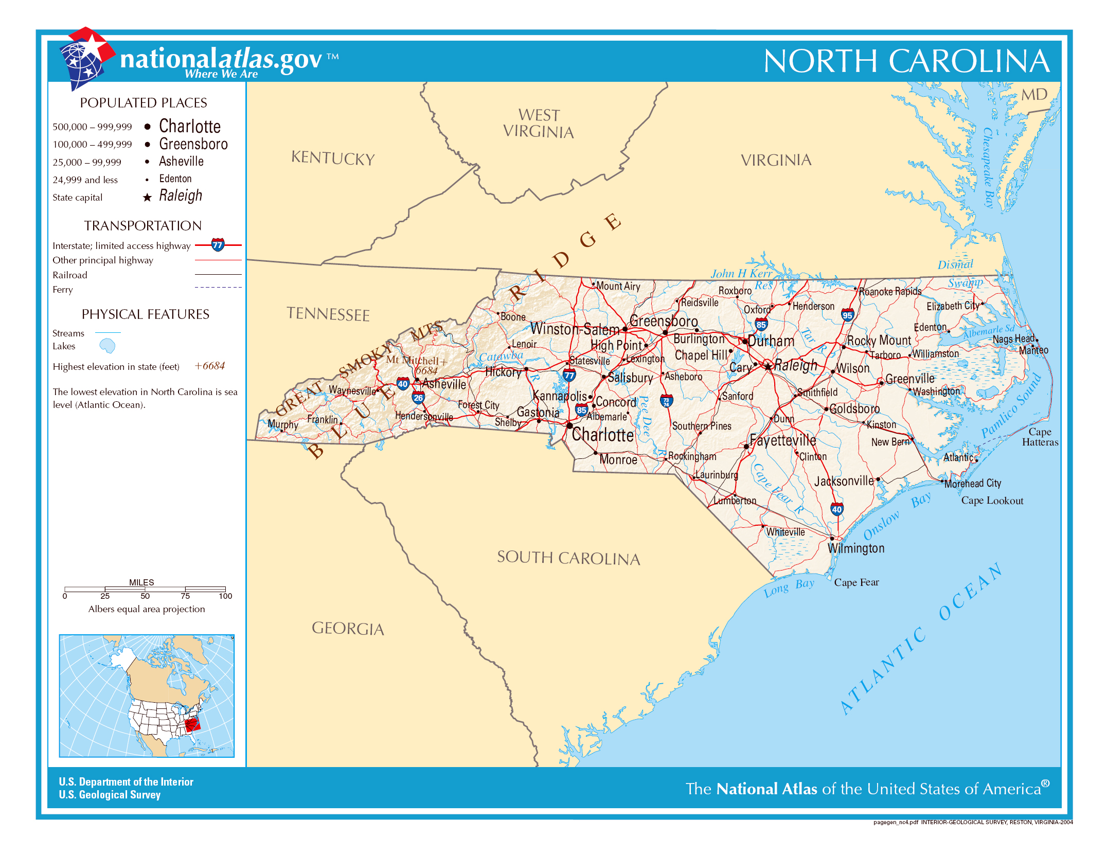 Laminated Map Large Detailed Administrative Map Of North Carolina State 22010 The Best Porn 5547